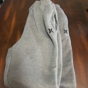 New 2 pairs of Boys Hurley Xl sweatpants, with pockets.